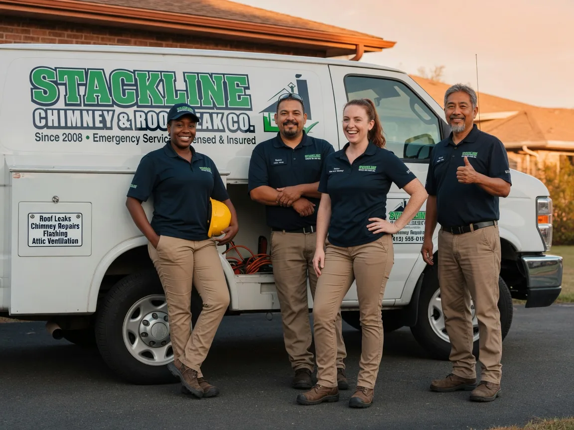 Chimney flashing repair company in Harveyville, KS